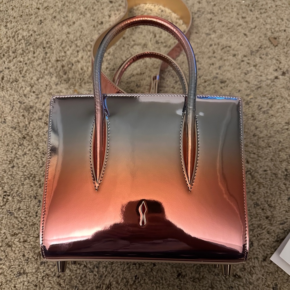 CHRISTIAN LOUBOUTIN Paloma Mini Studded Tote Bag - Picture 11 of 16